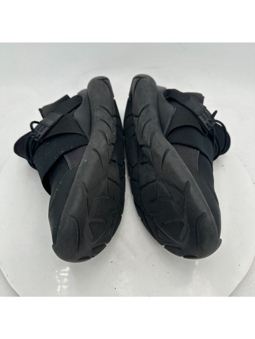 adidas Y-3 Yohji Yamamoto Qasa Elle High Women Size 6 Core Black Lace Up Shoes - Picture 7 of 11